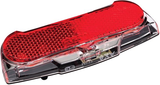 AXA Slim Steady Achterlicht - LED Fietsverlichting - Dynamo - Steady Functie - 600 m Zichtbaarheid - Zijzichtverlichting - 80 mm Montage - Rood van AXA — afbeelding 5