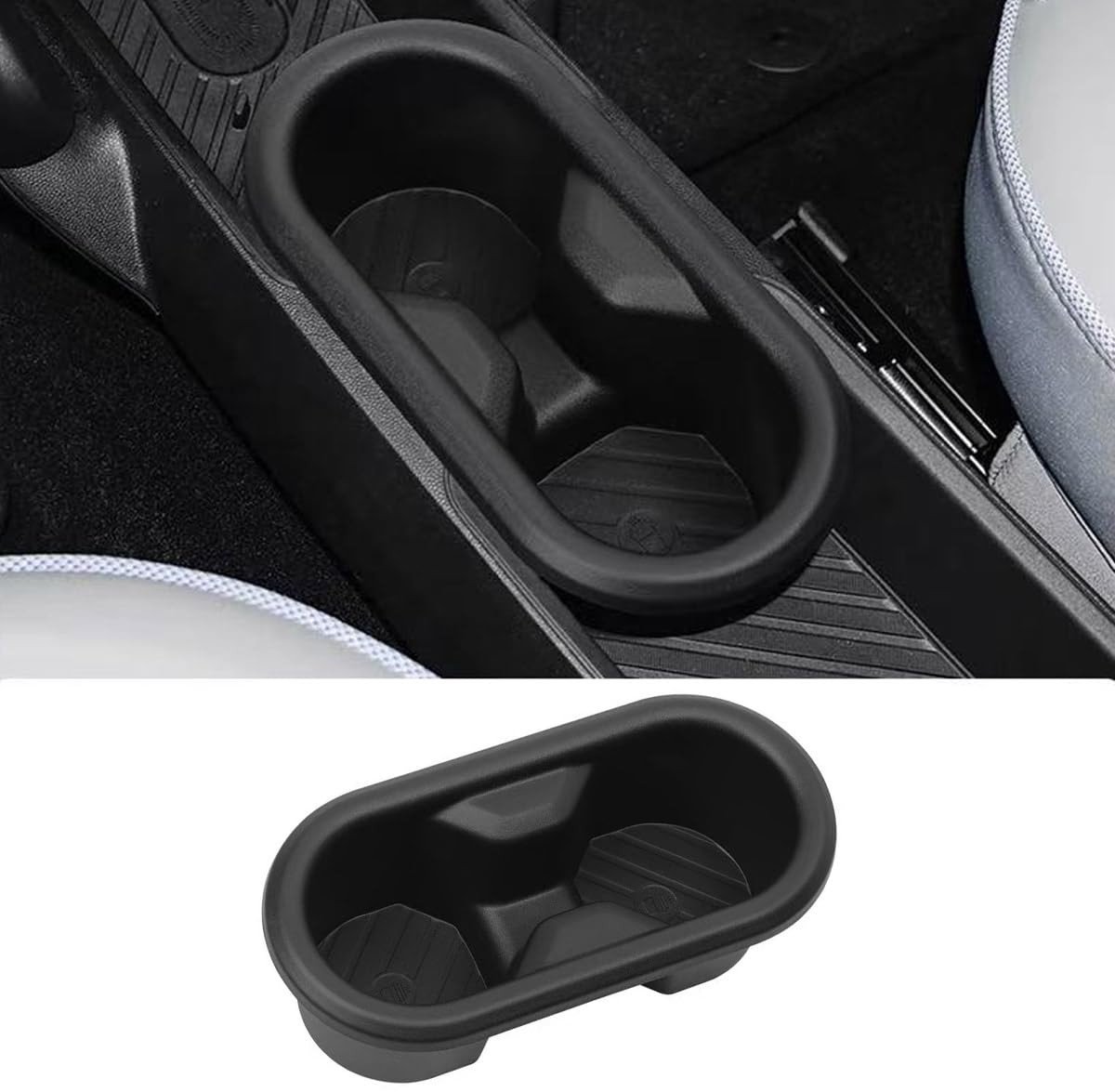 Dailygoods- Bekerhouder Antislip - Bekerhouder Auto - Bekerhouder Mini J01/J05 - Opbergdoos - Siliconen - Veilig en Geurloos - Drankhouder