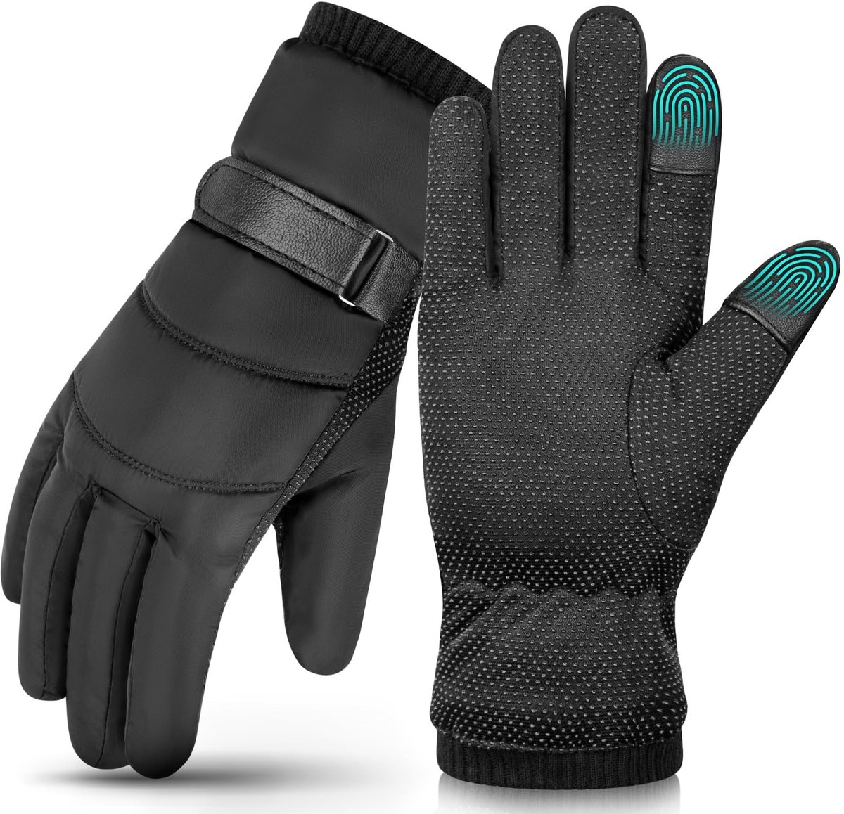 Dailygoods- Winterhandschoenen Thermisch - Warme Handschoenen - Touchscreen - Heren/Dames - Waterdicht - Ideaal voor Koude Weersomstandigheden