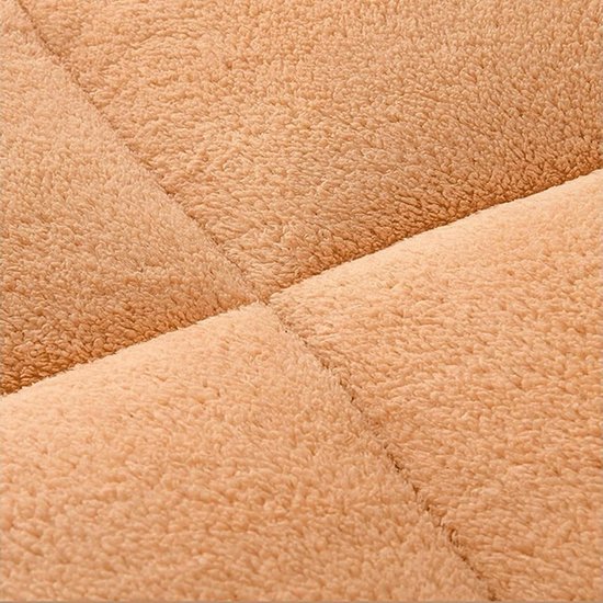 Opvouwbare Matras - Futon Vloermat - Comfortabel Slapen - Verdikt Ontwerp - 150x200cm - Bruin — afbeelding 3