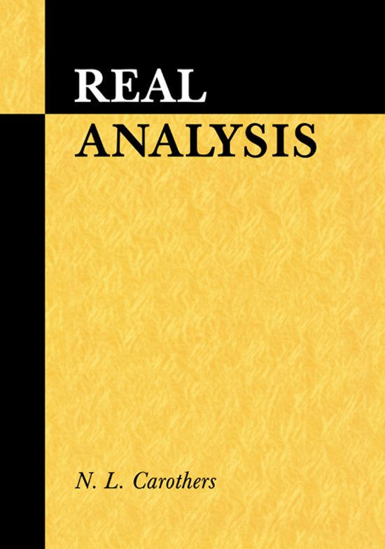 Real Analysis - cover