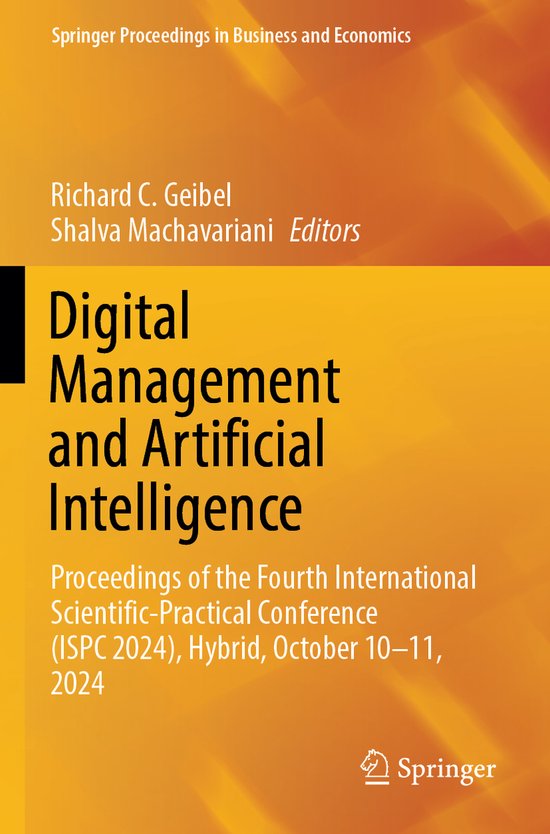 Springer Proceedings in Business and Economics- Digital Mana ... - cover