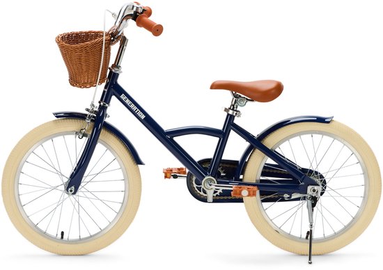 Generation Classic 18 inch Blauw - Kinderfiets met Mandje van Generation — afbeelding 5