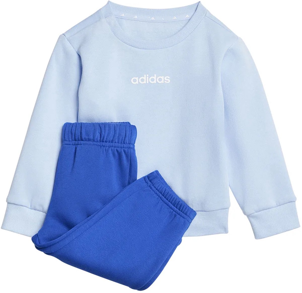 Adidas Essentials Linear Joggers Set 3-4 Years Kinderen Blauw