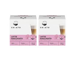 Koffiecapsules compatibel met NESCAFÉ® Dolce Gusto® CHiATO Latte Macchiato, 8+8 st.