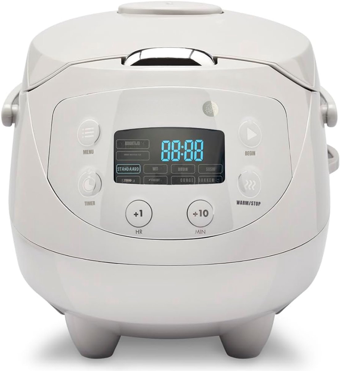 QORA® Multicooker - Multicookers - Grijs - 32cm x 23cm x 22cm