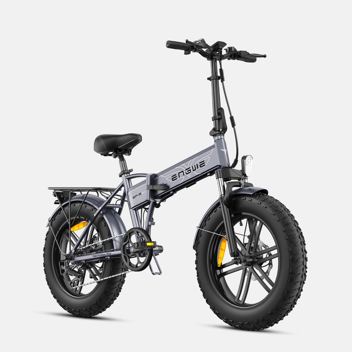 ENGWE EP-2 BOOST E-Bike - 20 inch - 120km actieradius - 250W motor - grijs