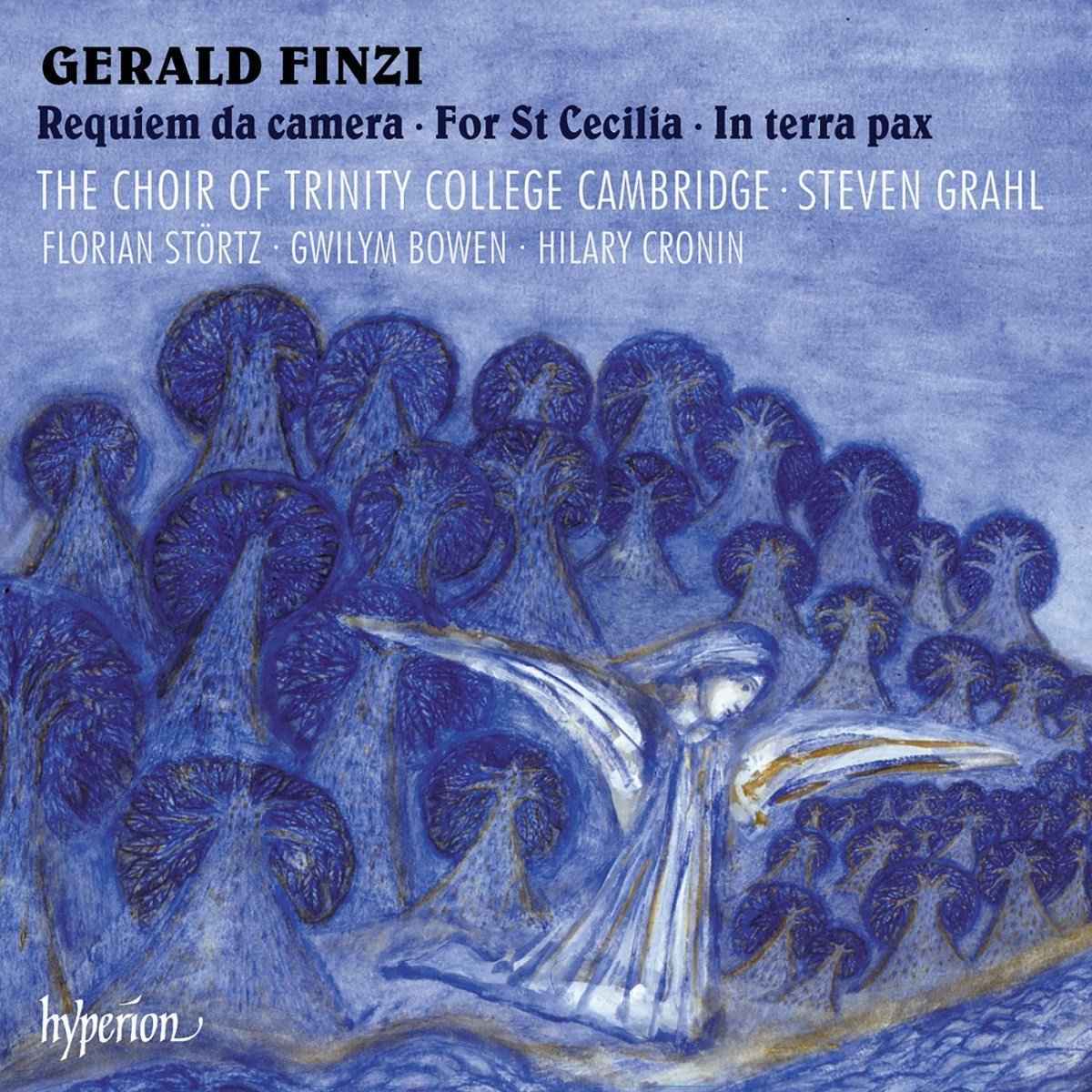 The Choir Of Trinity College Cambridge & Steven Grahl - Finzi: Requiem Da Camera / For St Cecilia / In Terra Pax (CD)