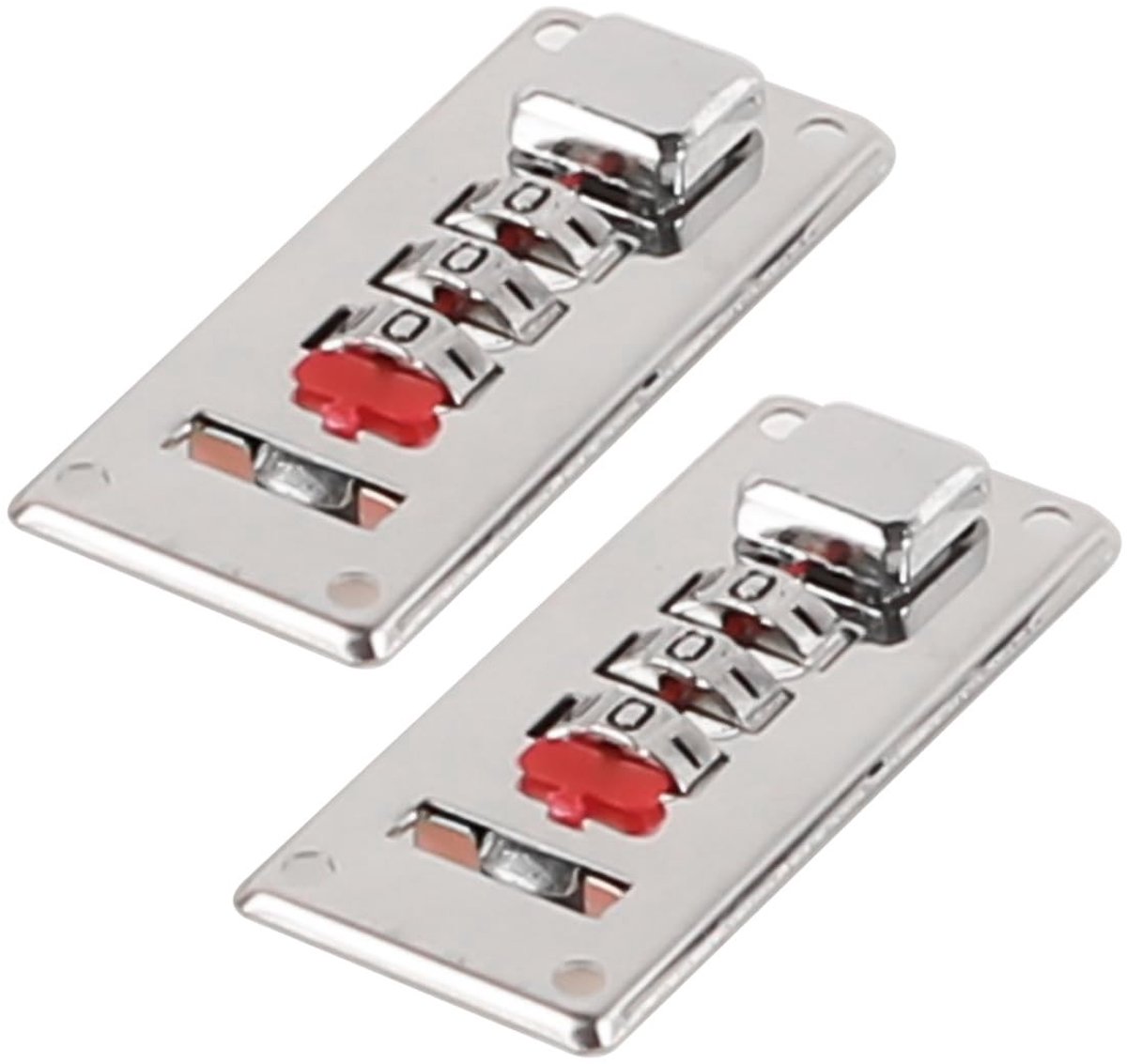 Dailygoods - 2PCS Combinatieslot voor Bagage en Gereedschapskisten