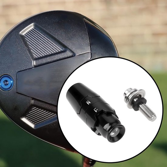Dailygoods - Golfclub schacht adapter - Compatibel met Callaway Epic Flash - Zwart - 0,9 cm - Sterke compatibiliteit voor golfclubs - Geschikt voor li... — afbeelding 2