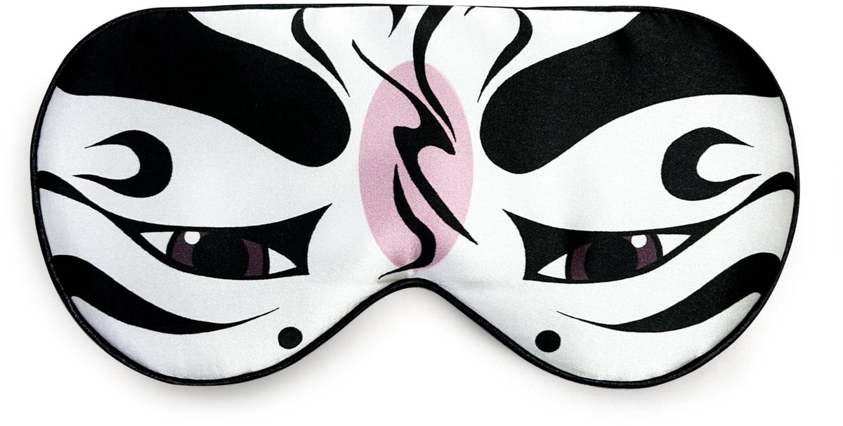 Dailygoods- Slaapmasker Zijde - Verstelbare Riem - Oogmasker Comfortabel - Ultieme Slaaphulp - Volledige Blackout - Licht Zonder Druk