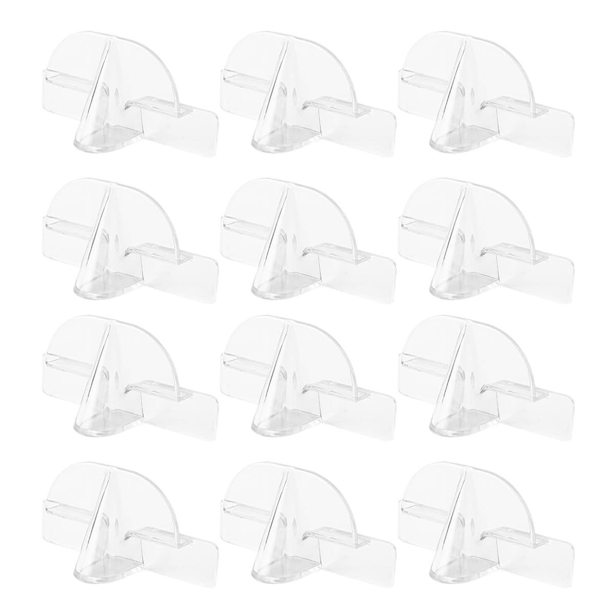 Dailygoods- Brilhouder Wandgemonteerd - Boorvrije Installatie - Transparant Display - Ruimtebesparend - Voor Zonnebril - Eenvoudig Gebruik - Brilstandaard