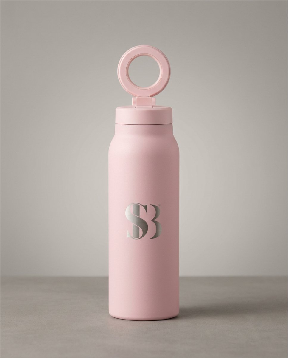 Special Balls Magnetic Phone Tumbler - Tumbler - 710ml (24oz) - MagSafe magnetische telefoonhouder - Warm 12u. Koud 24u. Roze