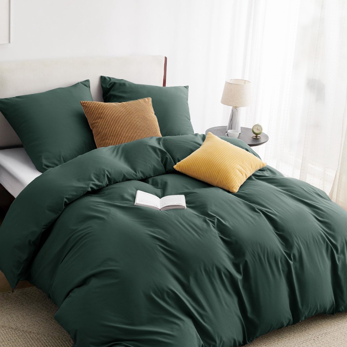 Solidchoice- Beddengoed 135 x 200 cm - Dekbedovertrek 135 x 200 cm - Kussensloop 80 x 80 c