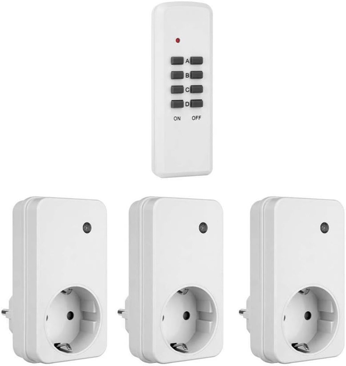 Kinderslot Set - Ramsluiting Beveiliging - Veilig Huis - 4 Stuks Pakket - Universeel - Wit