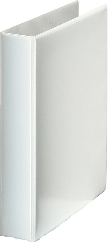 Wit Esselte Panorama ringband met 4 ringen, A4 formaat, rugbreedte 62mm.