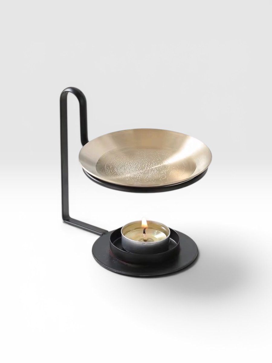 Wax Brander Luna - Geur brander - Olie brander - Geur blokjes - Aroma Brander