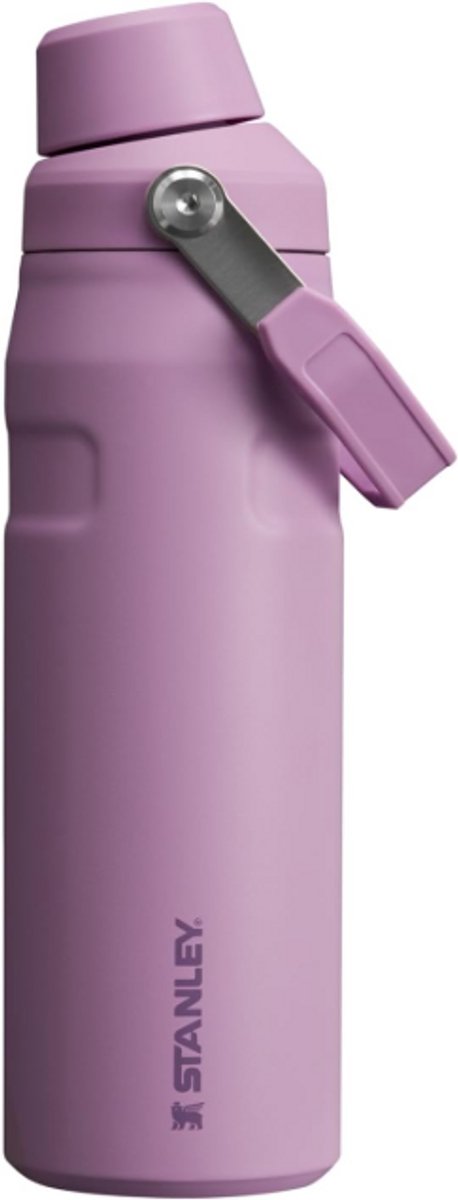 Stanley IceFlow Flip Straw 2.0 Waterfles 0.71L (Lilac) – Geïsoleerde RVS Drinkfles met Inklapbaar Rietje – Lekvrij & BPA-vrij