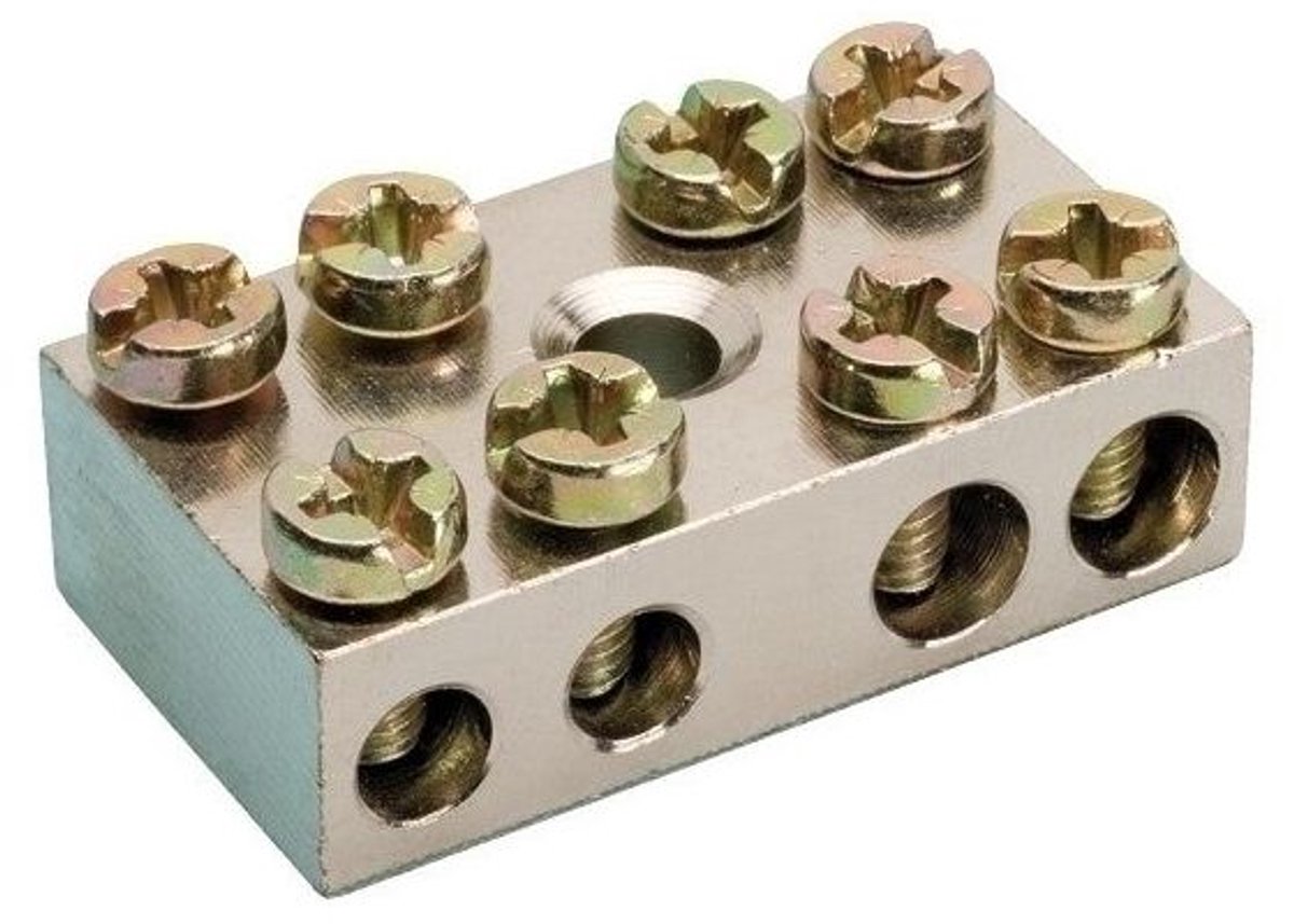 JMV aftakklem C 2x25mm² + 2x6mm² gesloten