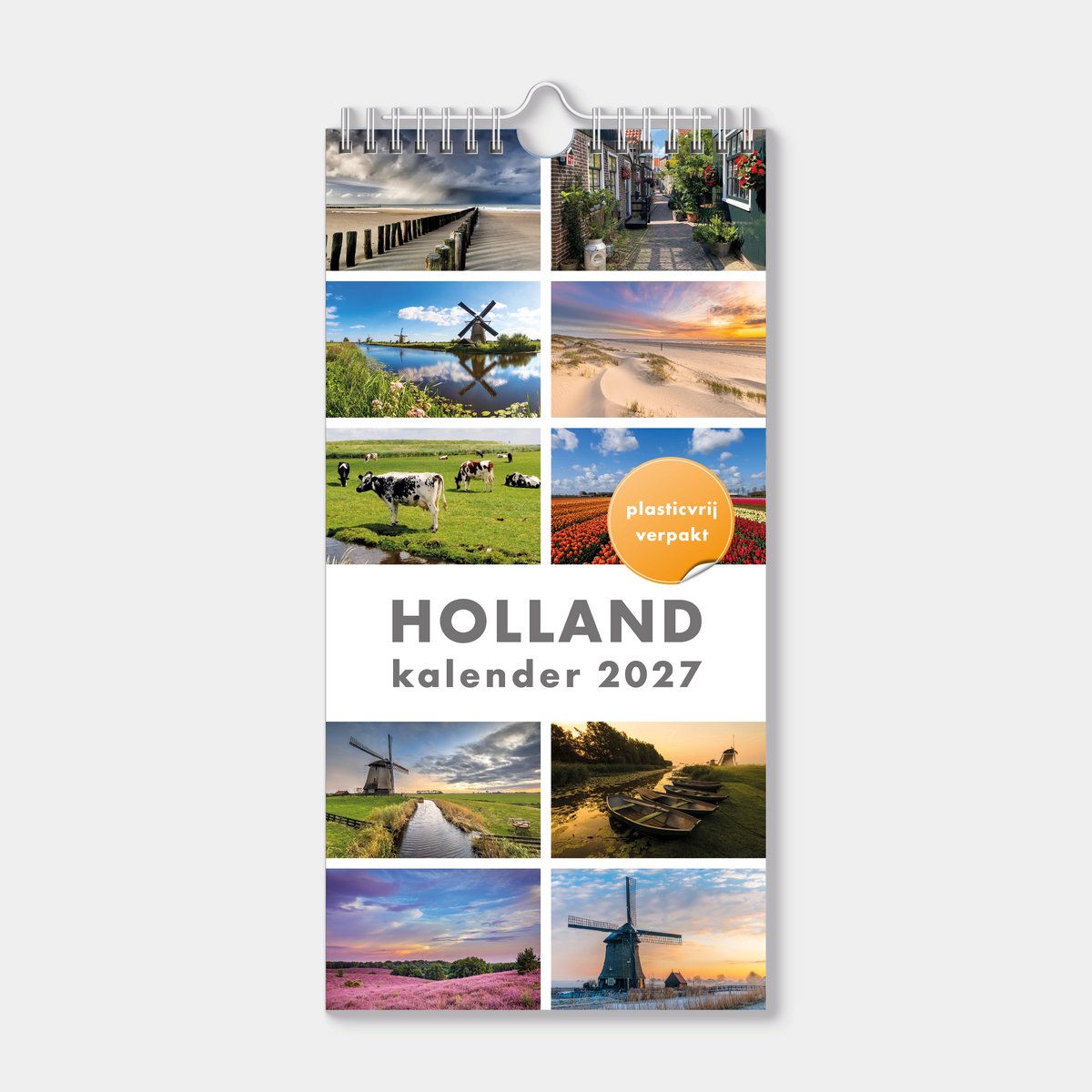 Hobbit - Minikalender 2027 - Maandplanner - 30x15cm - Holland