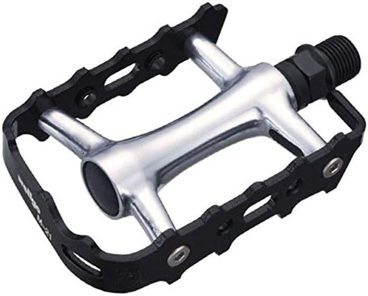 Fiets pedalen - ATB pedalen - Mountainbiken - Alloy materiaal - 9/16 inch - Zilver