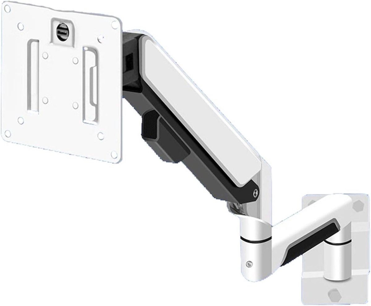 Monitor Arm - Monitor Beugel - Bureau Organisatie - Volledig Verstelbaar - 32 inch - Wit
