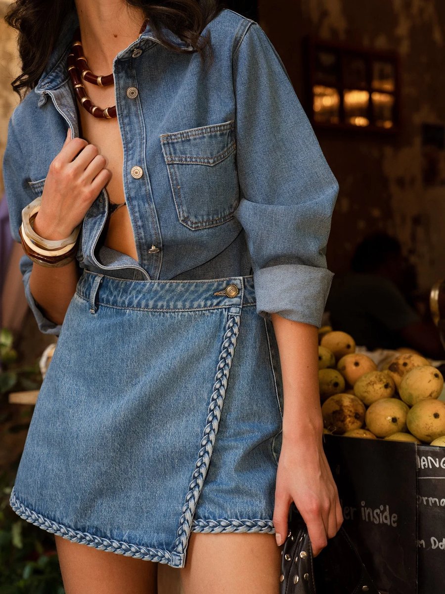 Oraije Stella skort jeans maat 34