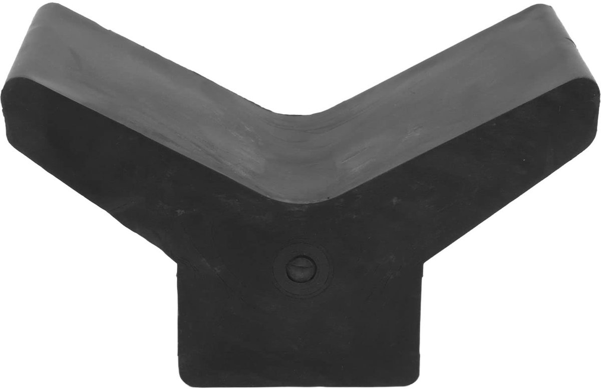 Dailygoods- Boegstop Rubber - Standaardmaat - Schokbestendig - Voor Boten/Waterscooters - Gemakkelijk te Installeren - Bescherming tijdens Laden/Slepen - Boegblok