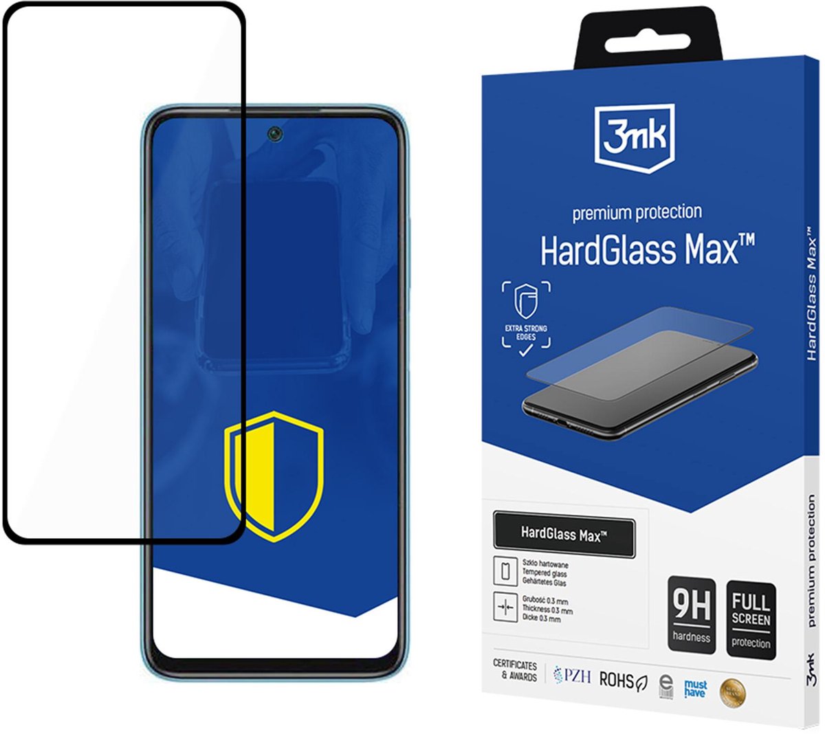 3Mk Hardglass Max Voor Xiaomi Redmi 10 2022 Gehard Glas Met Schermbescherming