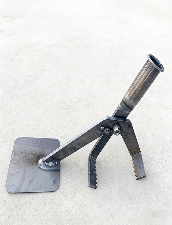 Wortelverwijderaar - Paaltrekker - Bomen Verwijderen - Hefboom Mechanisme - 0-18 cm - Grijs — afbeelding 5