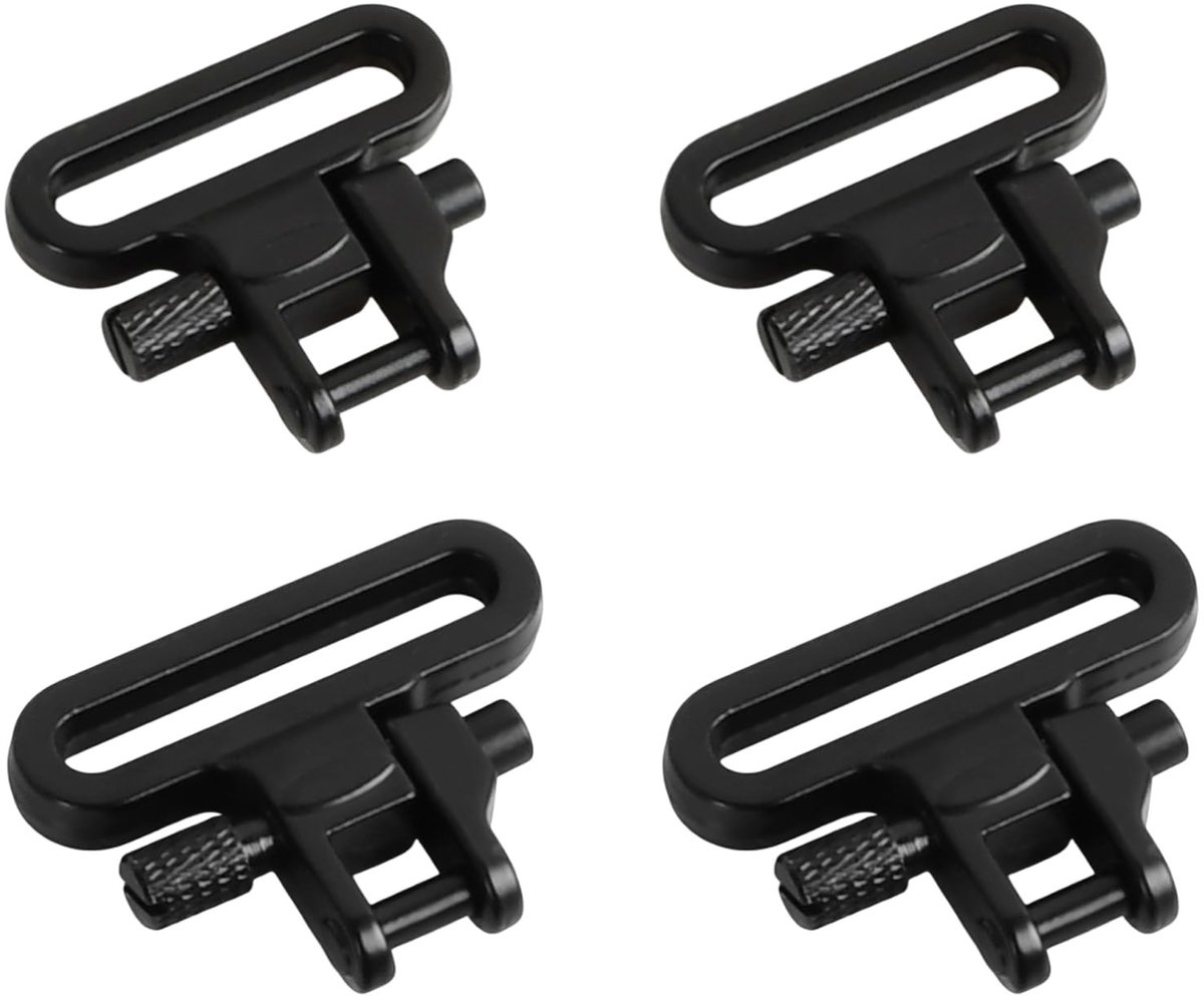 Dailygoods- Draaischarnier met snelsluiting - Zwart 27/34 mm - 4 Stuks - Hoogwaardig roestvrij staal - Eenvoudige installatie - Compatibel met standaard houders - Scharnier