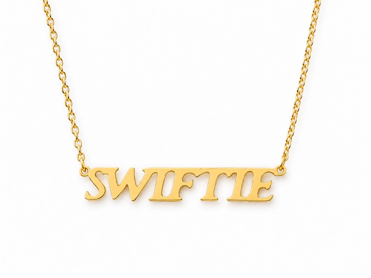 Taylor Swift ketting - Swiftie - Kerstcadeau - Sinterklaas cadeau - High quality stainless steel