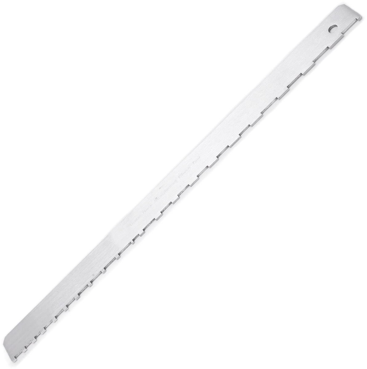 Dailygoods - Straight Edge Luthiers Tool - Nauwkeurige gitaarhals liniaal - Duurzaam - Geschikt voor elektrische en folk gitaren - Meetinstrument voor...