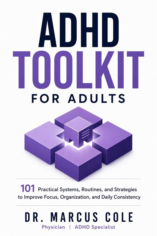 The ADHD Burnout Recovery Series 4 - ADHD Toolkit For Adults - cover