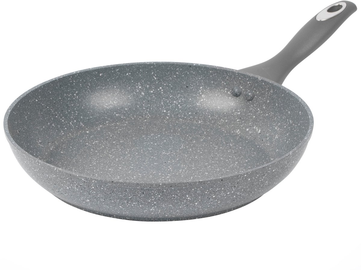 Salter 28cm Marblestone Aluminium Koekenpan - Anti-aanbaklaag