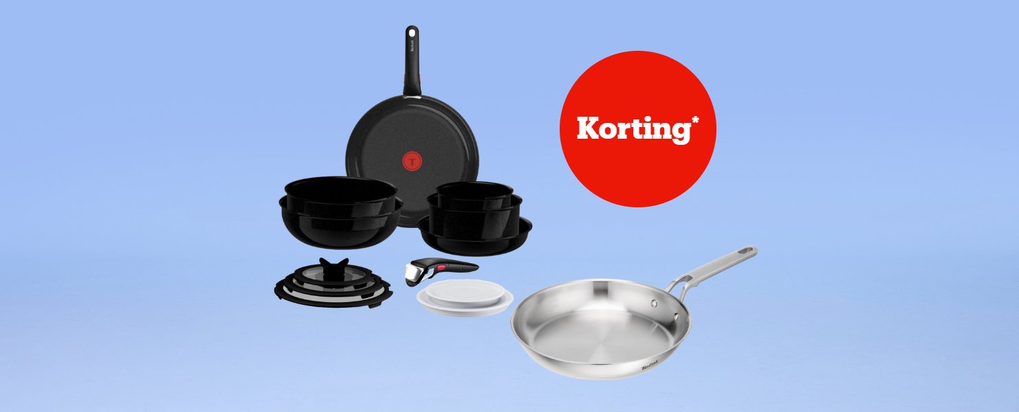 Korting op Tefal