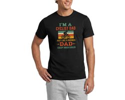 Cyclist Dad | Fietser Vader T-Shirt Heren