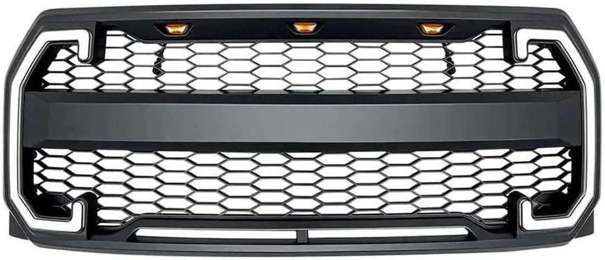 Auto Radiator Roosters - Voorspoiler Grille - Auto Stylen - Goede Luchtinlaat - 10 x 10 x 10 mm - Zwart