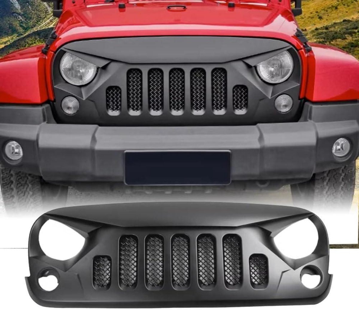 Auto Radiator Roosters - Voorgrille Beschermer - Voertuig Beschermen - Goede Luchtinlaat - 10 x 10 x 10 mm - Zwart