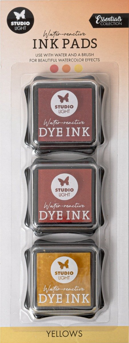 SL Water-reactive Ink Pads Yellows Essentials Tools nr.14