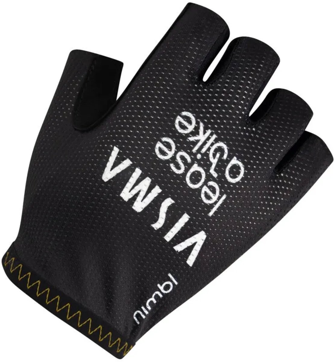 Tvl Team Visma Lease A Bike Tdf26 Replica Korte Handschoenen Zwart S