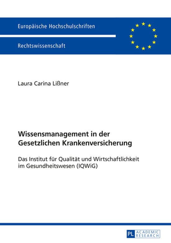 Europaeische Hochschulschriften Recht 5838 - Wissensmanageme ... - cover