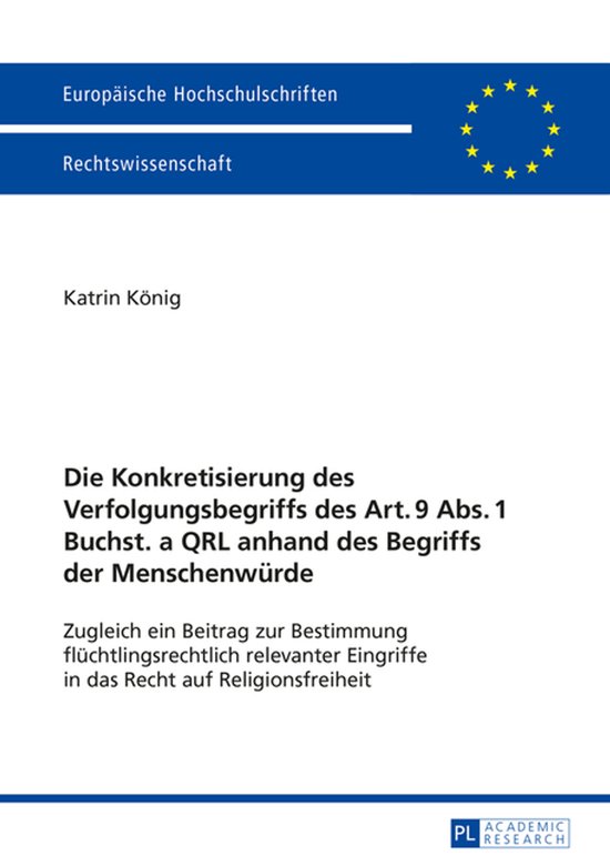 Europaeische Hochschulschriften Recht 5647 - Die Konkretisie ... - cover