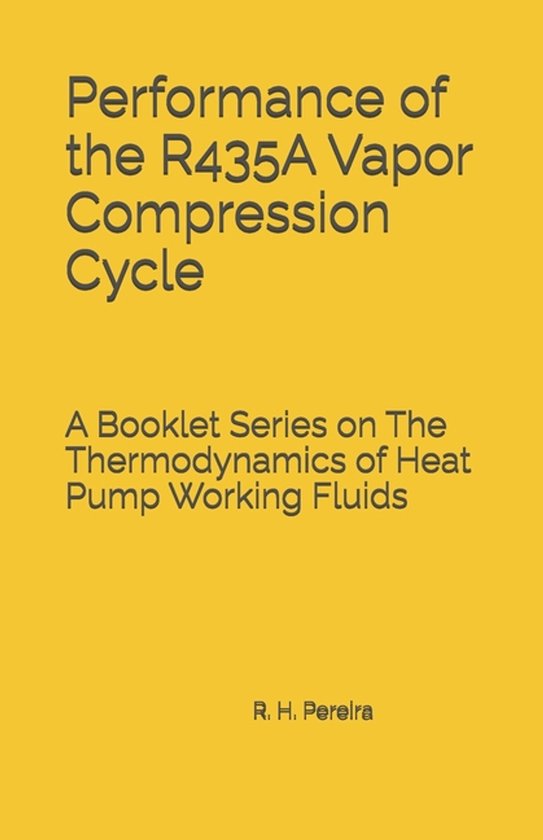 The Thermodynamics of Heat Pump Working Fluids- Performance  ... - cover