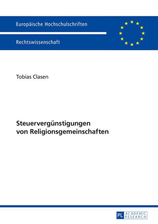 Europaeische Hochschulschriften Recht 5654 - Steuerverguenst ... - cover
