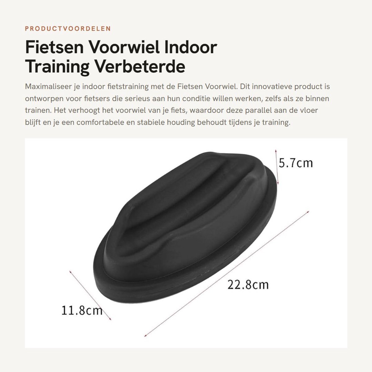 Dailygoods- Voorwiel Verhoger Lichtgewicht - Voorwielsteun - Fiets Ondersteuning - Aluminiumlegering - Antislip Pads - Compatibel met Racefietsen/Mountainbikes - Wielblok
