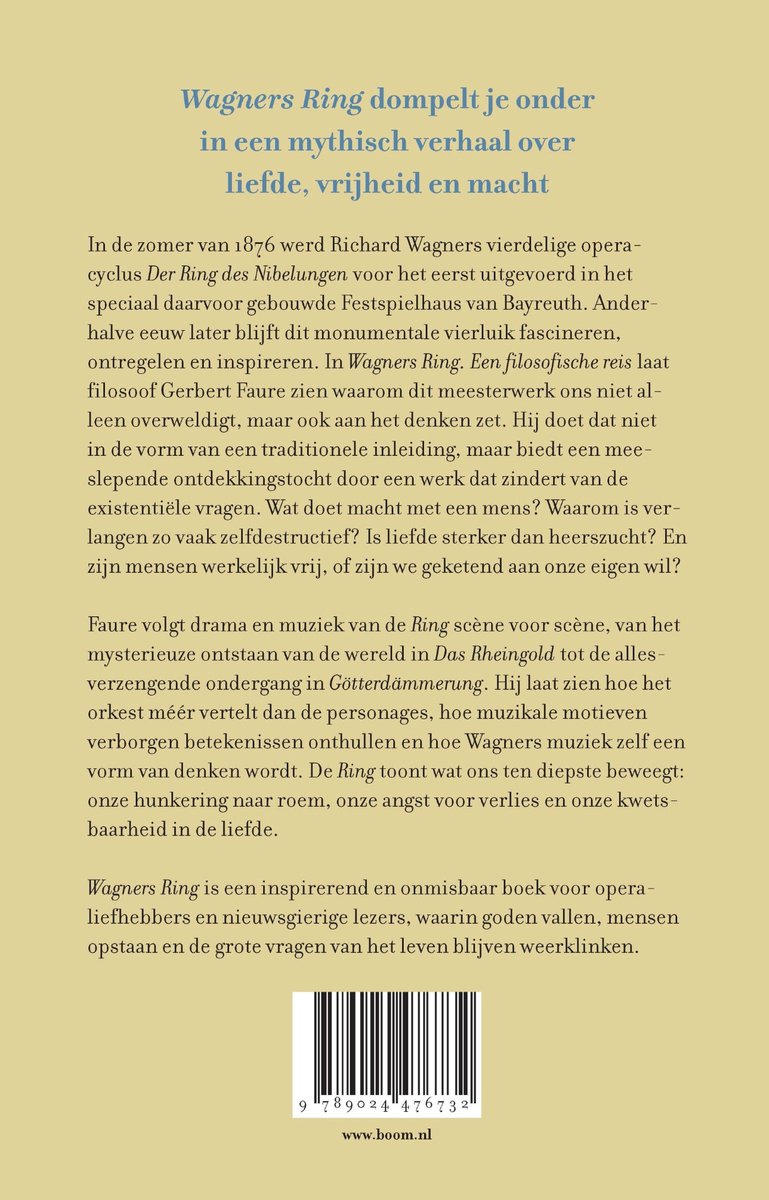 Wagners Ring - back cover