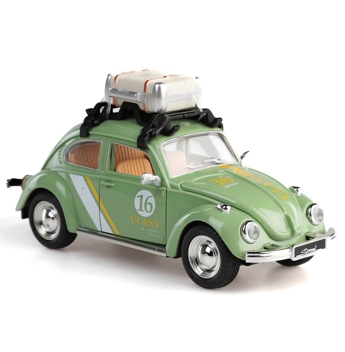 Deluxe Retro Rides Collectables: VW Kever 1:24 - Licht en Geluid - Groen
