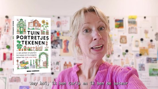 Tuinportretjes tekenen