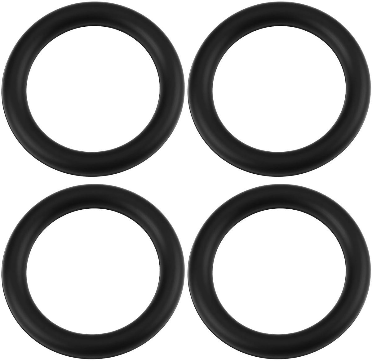 Dailygoods- O-ring 13,94 x 2,62 mm - 4 stuks - compatibel met John Deere - hydraulische koppeling - duurzaam rubber - lekvrije afdichting - Afdichtring